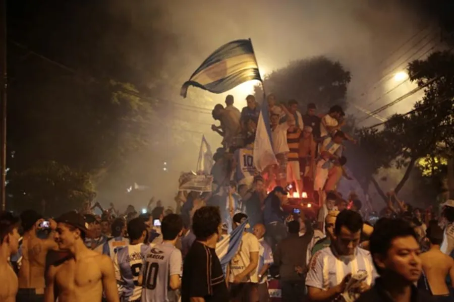 Confira, em imagens, a festa do título do Tubarão