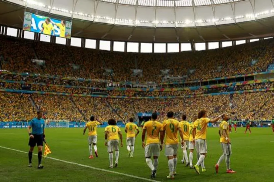Confira, em imagens, a vitória do Brasil sobre Camarões