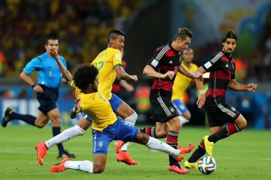 Confira, em imagens, o vexame do Brasil no Mineirão