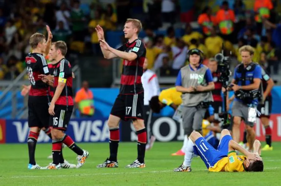Confira, em imagens, o vexame do Brasil no Mineirão