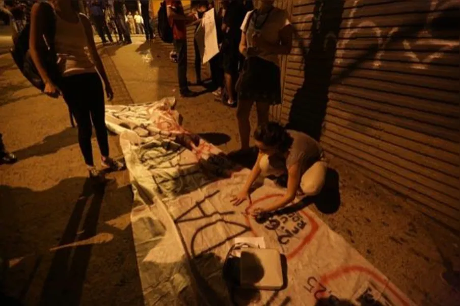 Manifestantes protestam contra nova tarifa