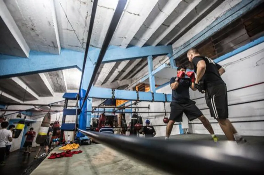 Academia de boxe