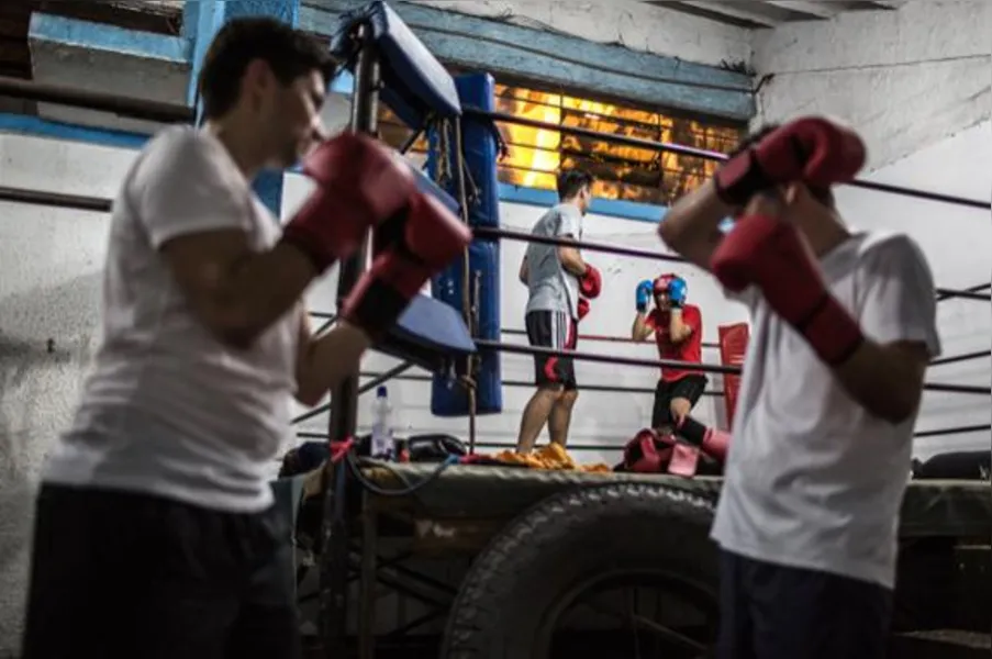 Academia de boxe