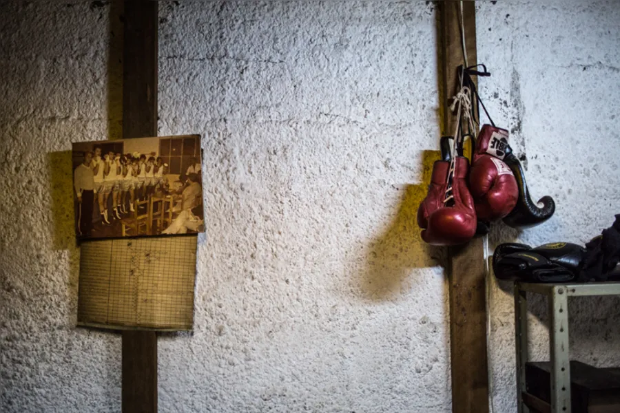 Academia de boxe