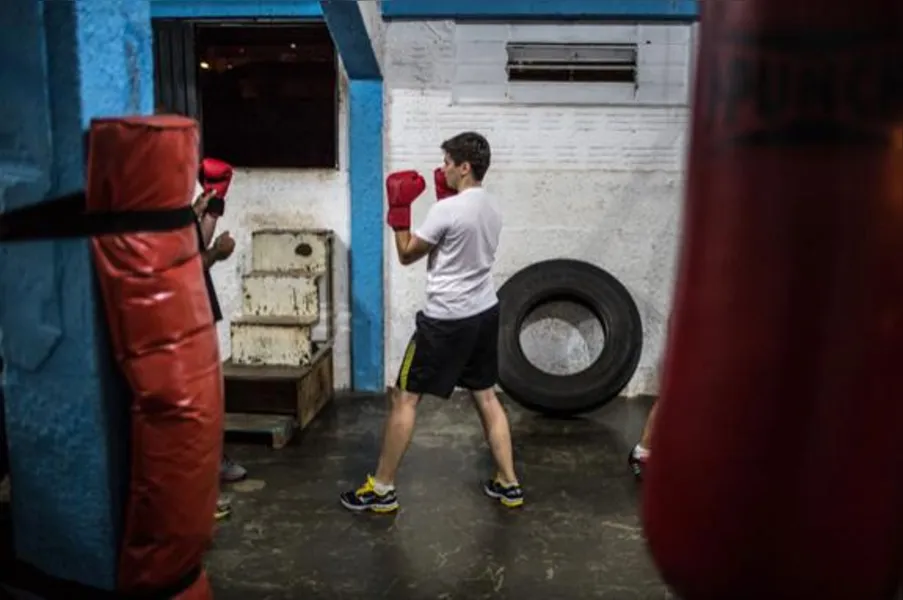Academia de boxe