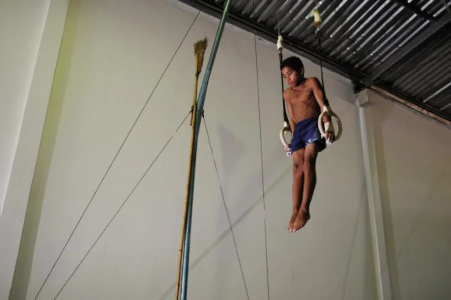 Ginastas da Alga competem no Torneio Nacional