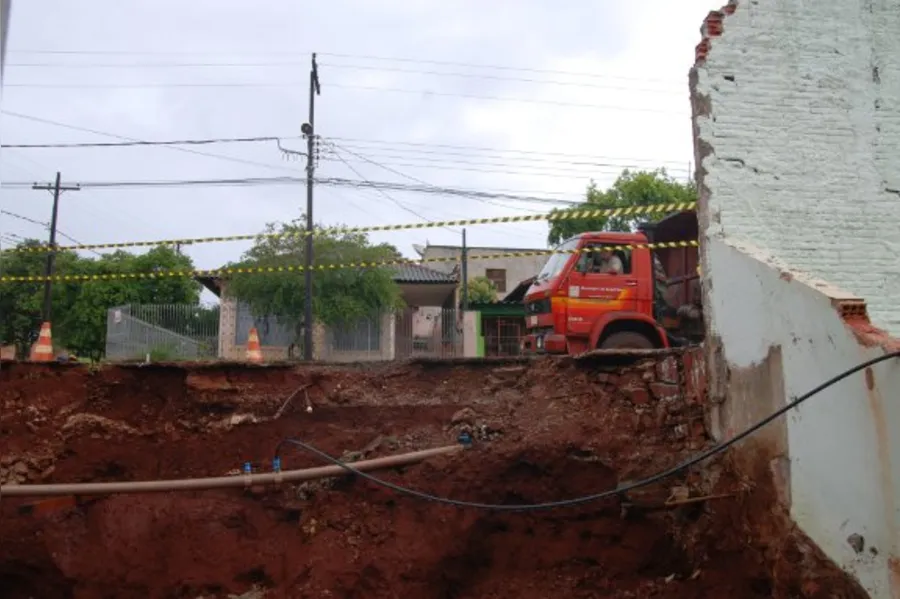 Confira as fotos dos estragos causados pela chuva em Londrina