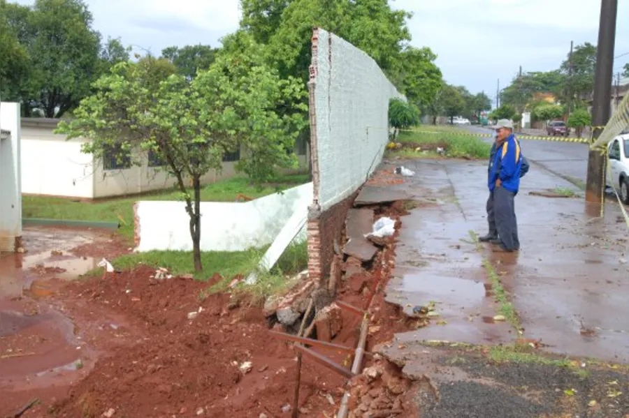 Confira as fotos dos estragos causados pela chuva em Londrina