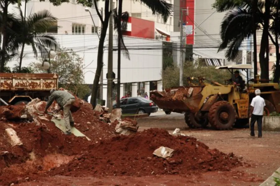 Obra no Bosque só retoma após acordo com MP