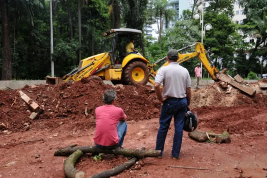 Obra no Bosque só retoma após acordo com MP