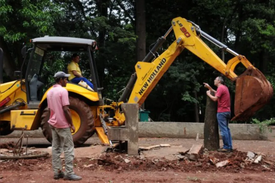Obra no Bosque só retoma após acordo com MP
