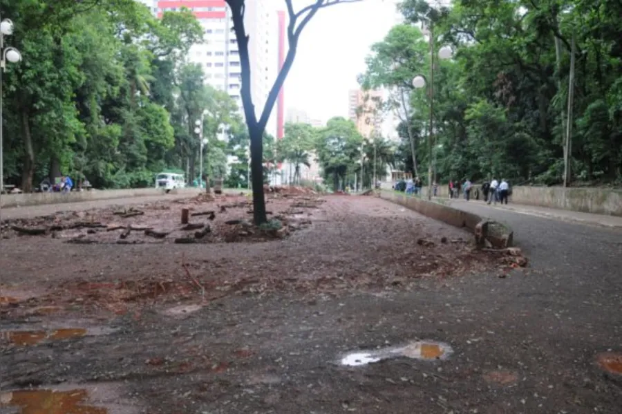 Obra no Bosque só retoma após acordo com MP