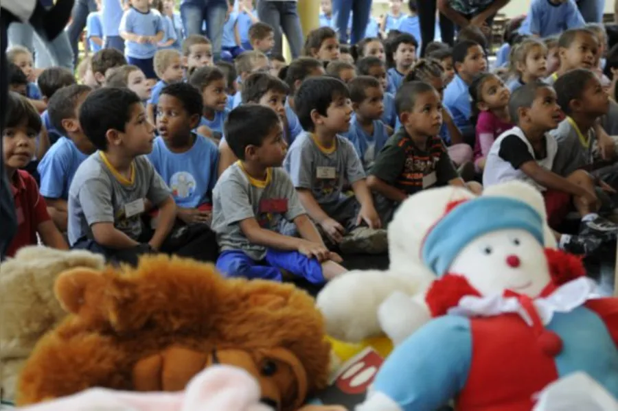 Lição de solidariedade para os pequenos