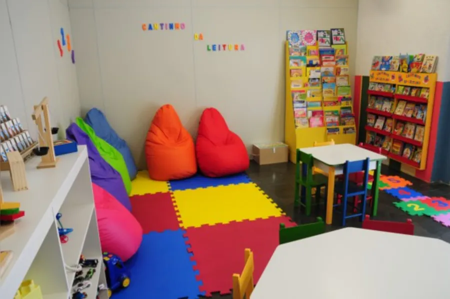 Mais espaço para diversão e aprendizado