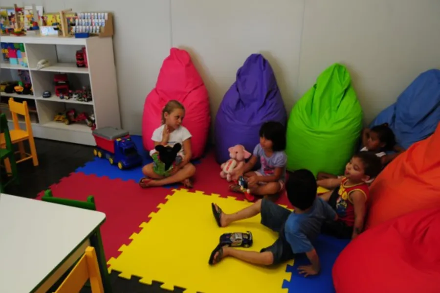 Mais espaço para diversão e aprendizado