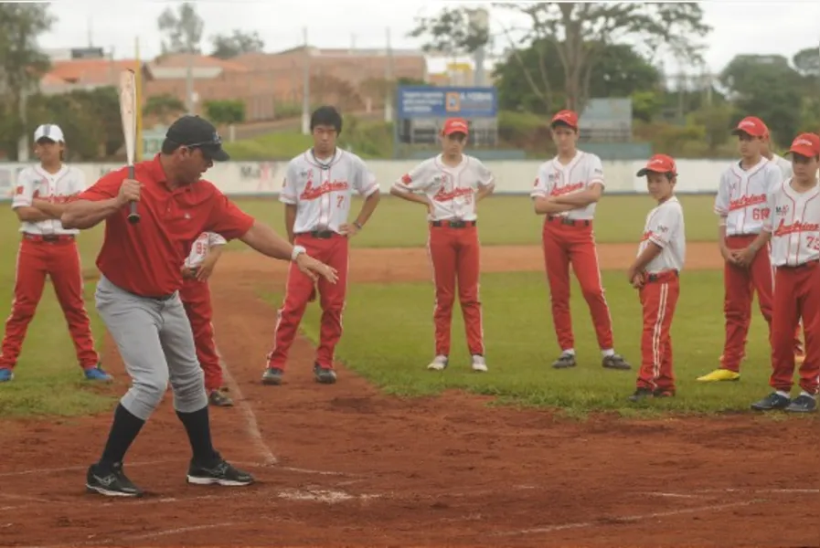 Lição com gigantes do Beisebol