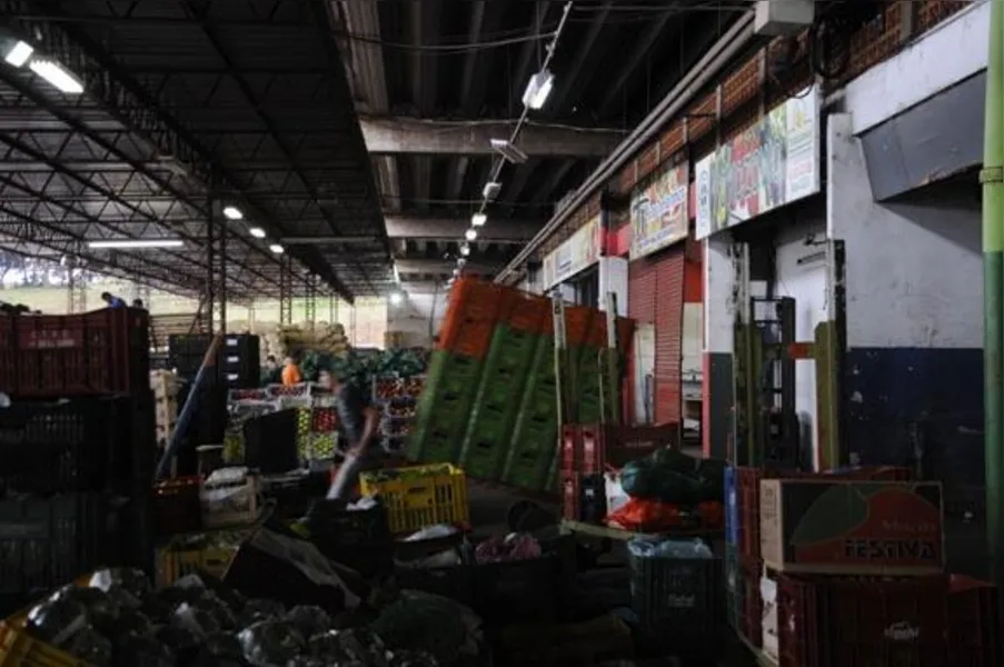 Pregão para boxes da Ceasa atrai poucos interessados