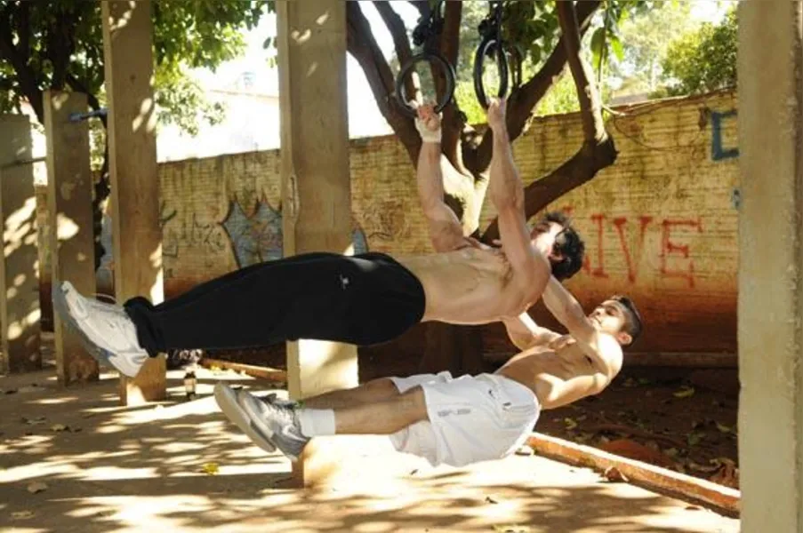Treinamento ao ar livre