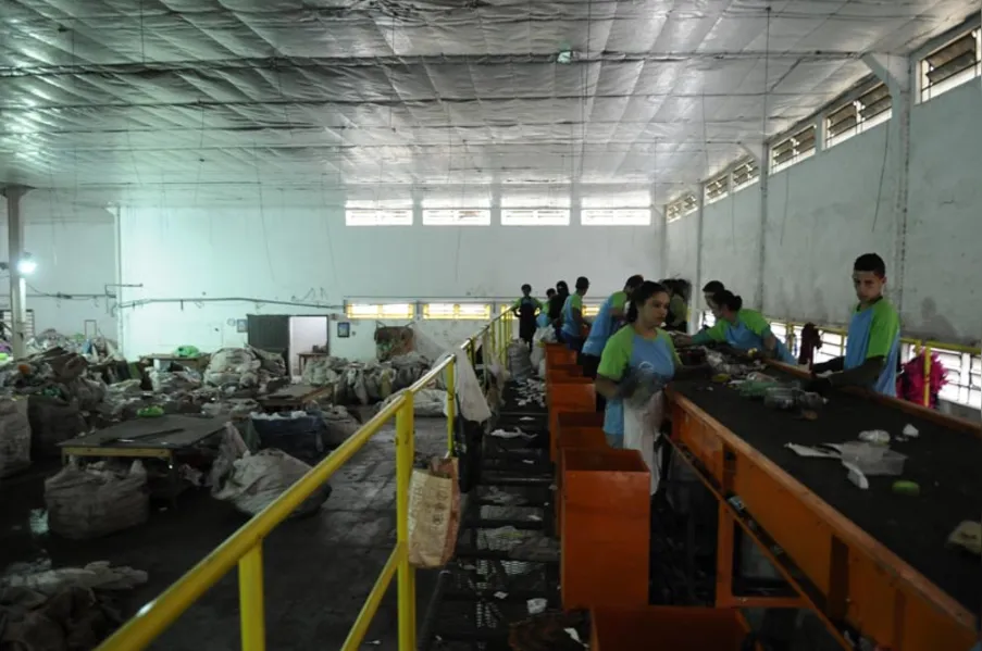 Investimento em cooperativas de reciclagem