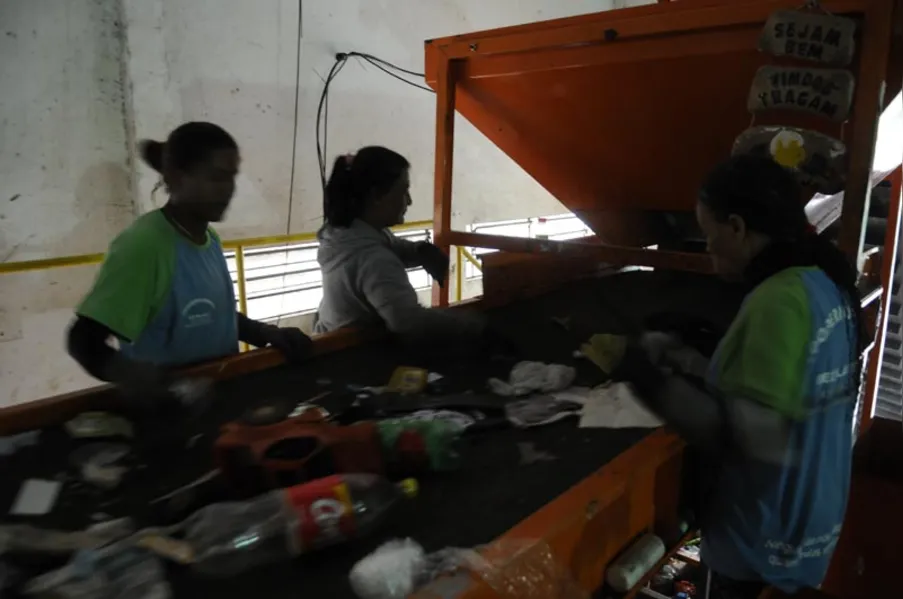 Investimento em cooperativas de reciclagem