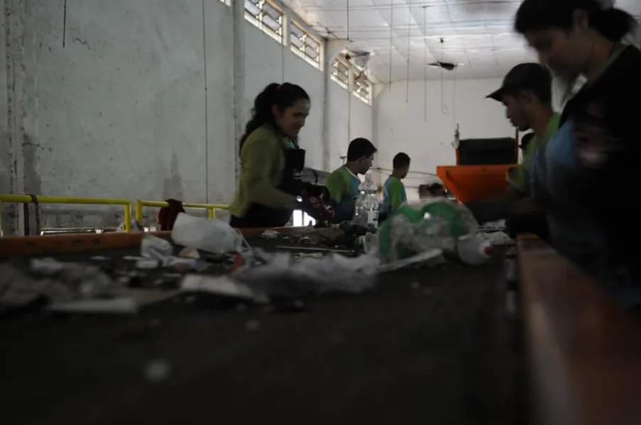 Investimento em cooperativas de reciclagem