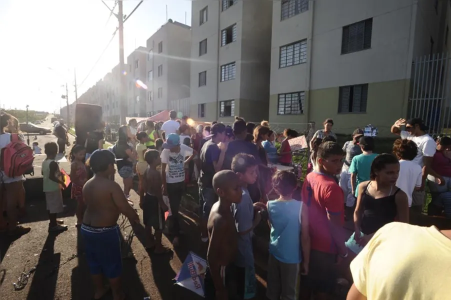 Tarde festiva no Vista Bela