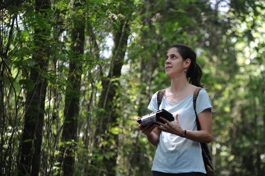 A natureza  na palma das mãos