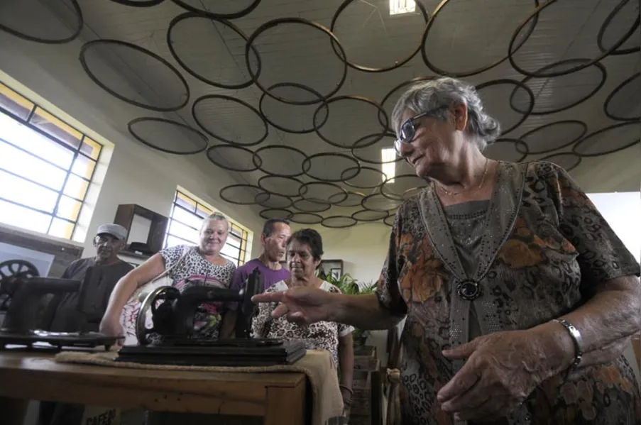 Passeio para recordar o passado