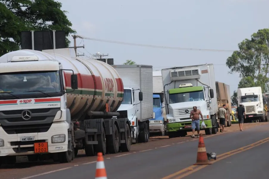 Paraná concentra maioria dos bloqueios de rodovias