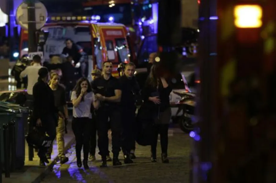 Confira imagens do atentado terrorista em Paris