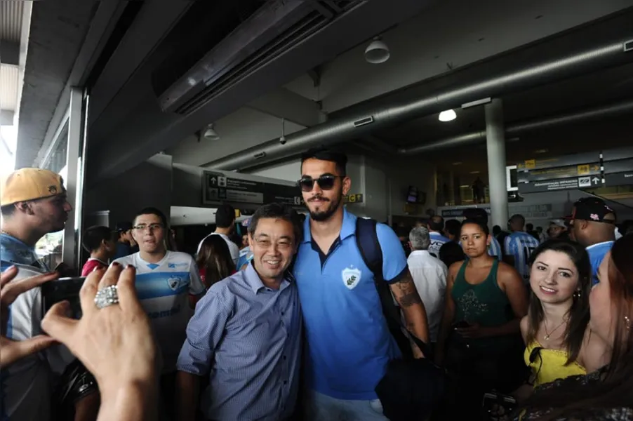 SÉRIE C - Recepção digna de campeão