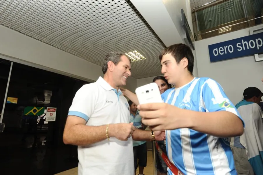 SÉRIE C - Recepção digna de campeão
