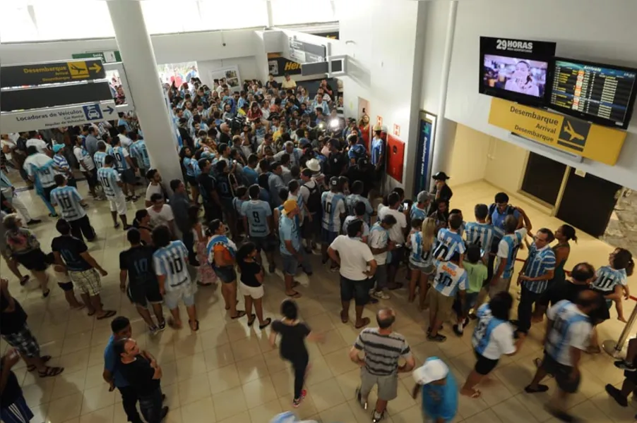SÉRIE C - Recepção digna de campeão