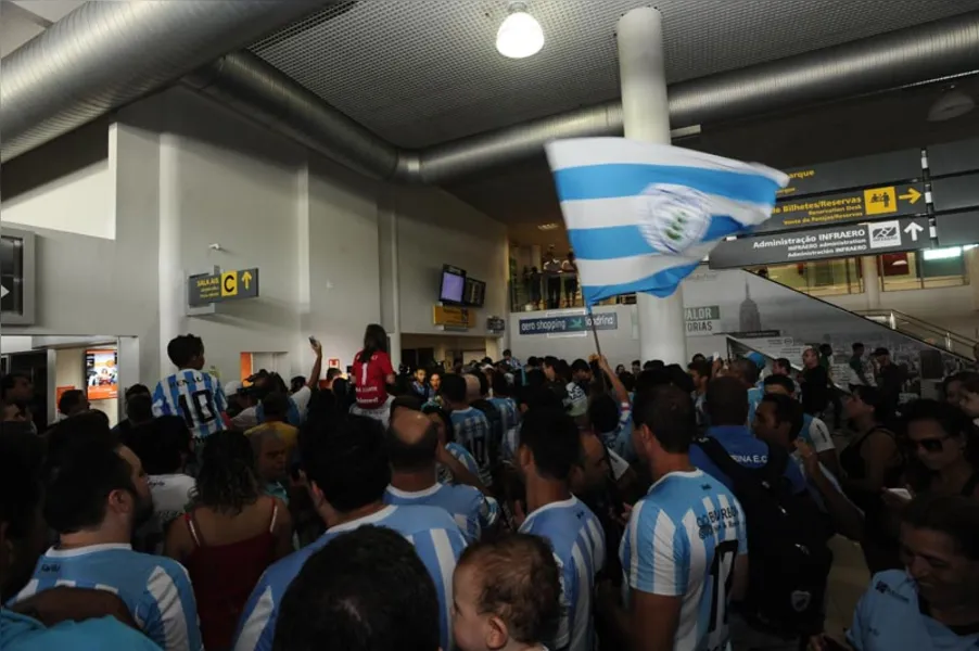 SÉRIE C - Recepção digna de campeão