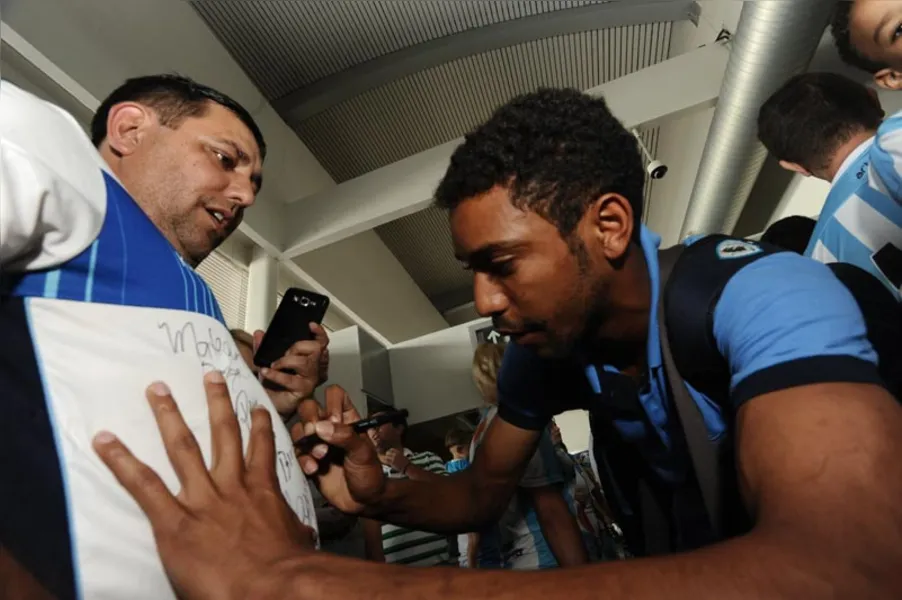 SÉRIE C - Recepção digna de campeão