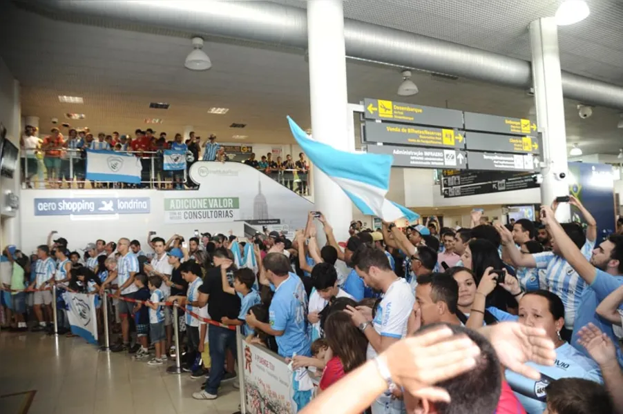 SÉRIE C - Recepção digna de campeão