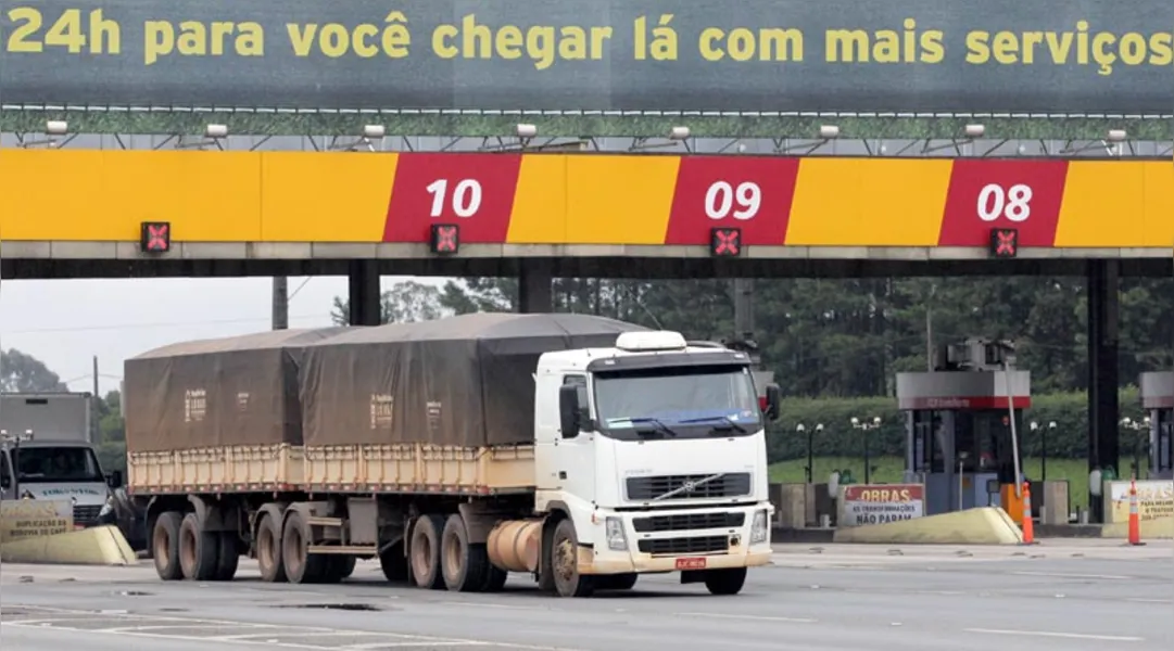 Pedágio reduz competitividade e eleva  frete