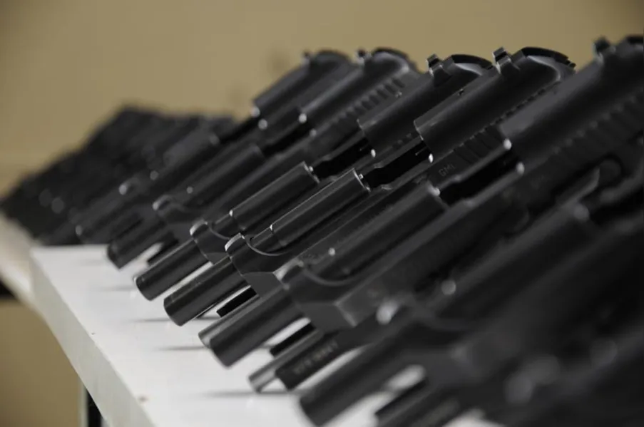 Agentes da Guarda Municipal recebem armamento