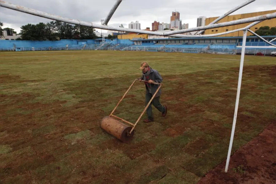 Polícia Militar realiza vistoria no Estádio VGD