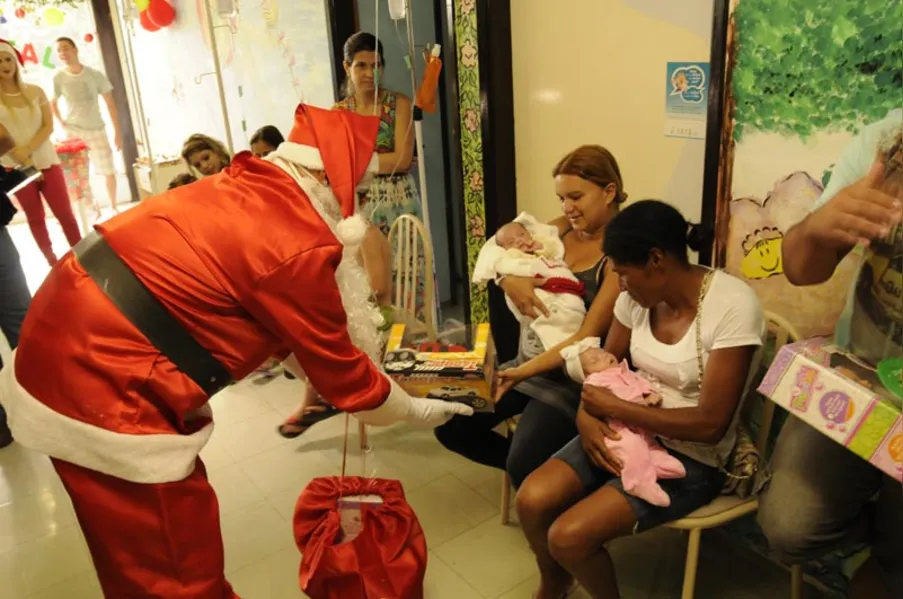 Pacientes do Hospital Infantil têm tarde de emoção
