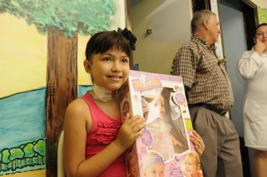 Pacientes do Hospital Infantil têm tarde de emoção