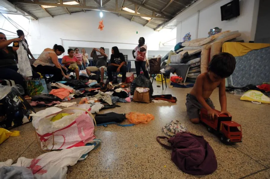 Total de desalojados ultrapassa 2 mil