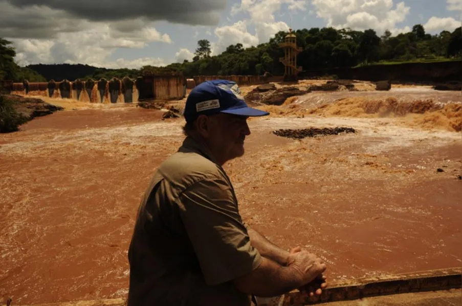Parque Daisaku Ikeda foi engolido pelo Ribeirão Três Bocas