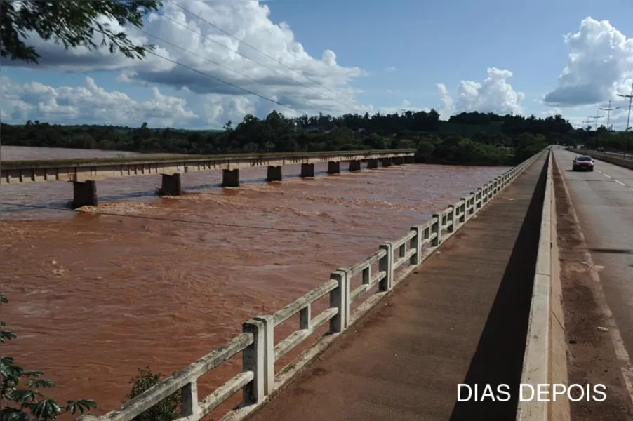 Em quatro horas, choveu 86% da média do mês
