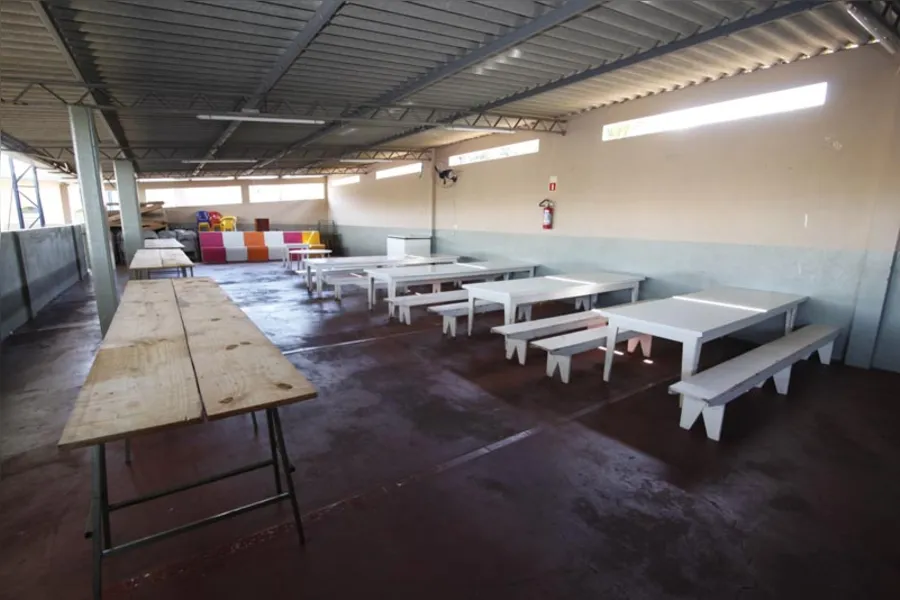 Volta às aulas improvisada