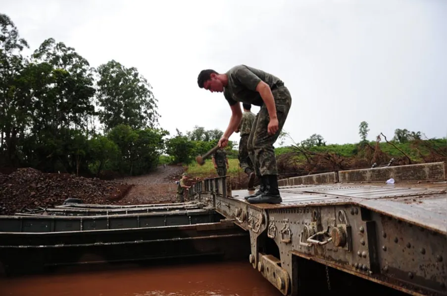 Exército aguarda recursos para construir ponte em Guairacá