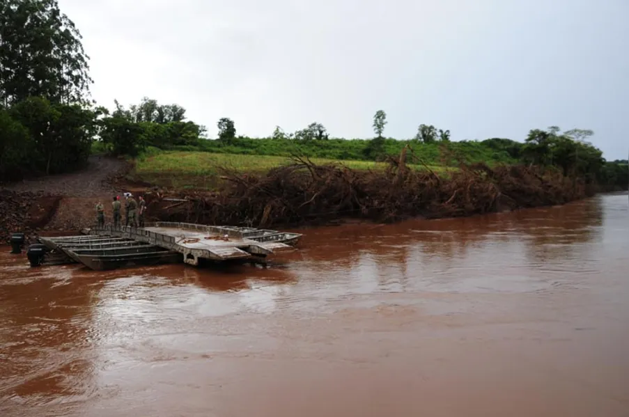 Exército aguarda recursos para construir ponte em Guairacá