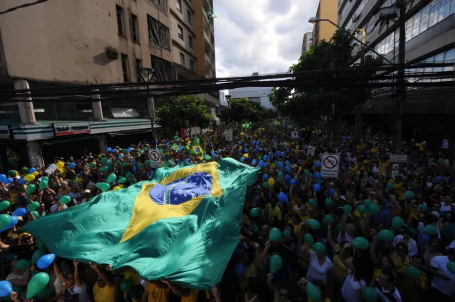 PM não registra incidentes durante manifestação