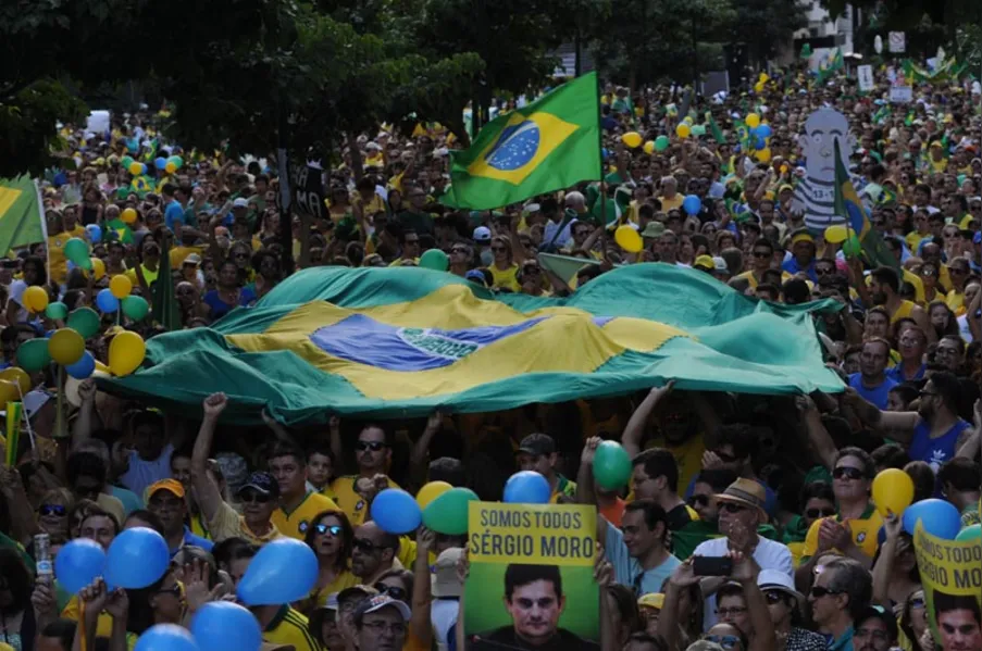 PM não registra incidentes durante manifestação
