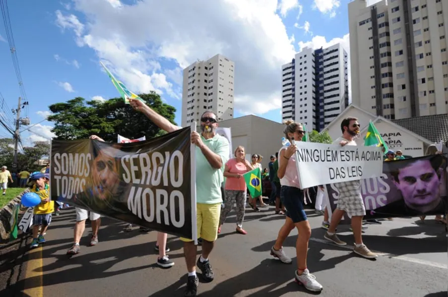 PM não registra incidentes durante manifestação